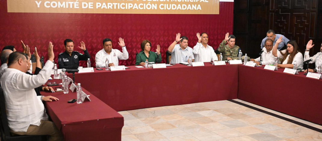Instalan Consejo de Seguridad Pública en la ciudad de Veracruz