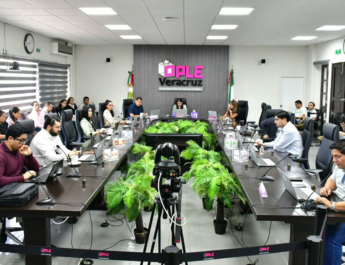 OPLE Veracruz realizó con éxito el Segundo Simulacro de Cómputo Municipal, en el marco del PELE 2026