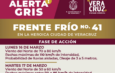 Emite PC municipal de Veracruz alerta gris por Frente Frío 41 y fuertes vientos