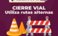 Cierran vialidades por retiro de poste de luz en Las Antillas