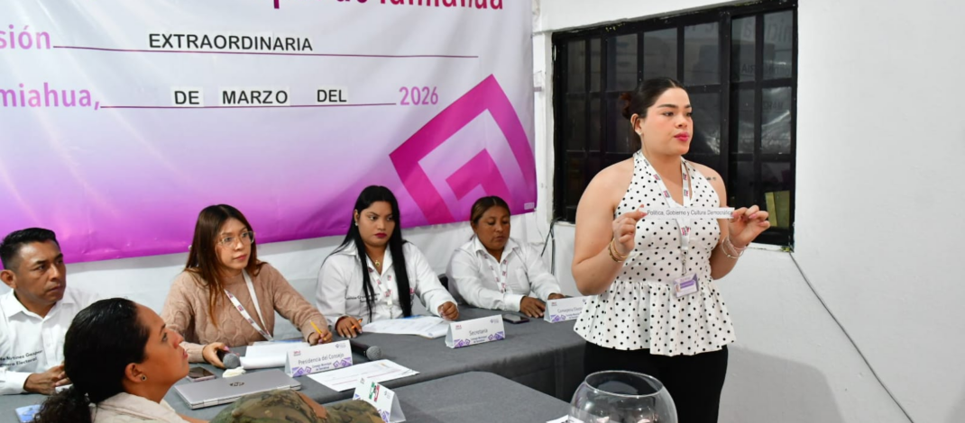 Se realizó sorteo de temáticas y orden de participación de candidaturas en el debate virtual