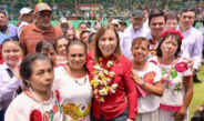 El norte llega hasta Pánuco; lleva Gobernadora 4 mil apoyos a 8 municipios de la Huasteca