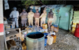 FGR cumplimenta orden de cateo y asegura más de mil litros de hidrocarburo en Gutiérrez Zamora, Veracruz