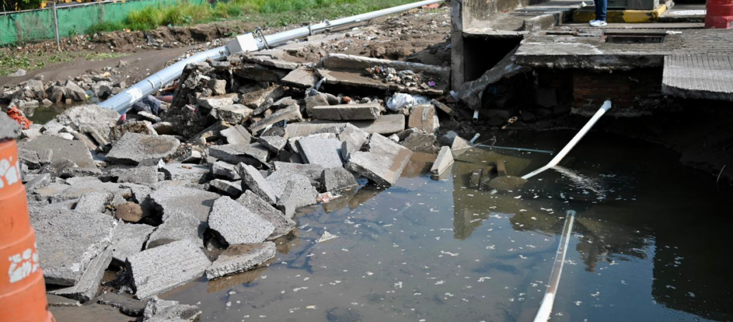 Grupo MAS es responsable de socavones y fallas en la red hidrosanitaria de Veracruz