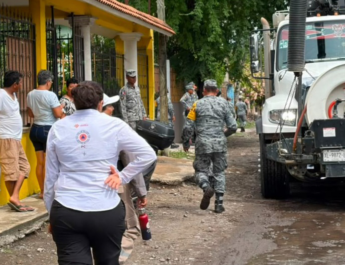 Activa Gobierno del Estado ayuda humanitaria y labores de limpieza por lluvias