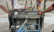 Atiende Protección Civil municipal de Veracruz incendio en comercio ambulante