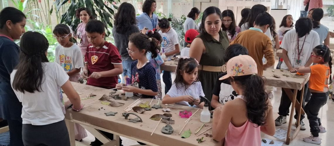 SEV acerca a niñas y niños al arte de la alfarería