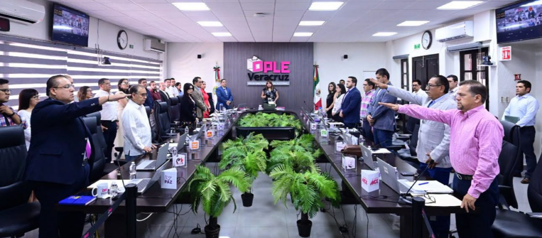 Incorporación de nuevos partidos políticos al Consejo General del OPLE Veracruz es reflejo de la pluralidad que hay en nuestro estado