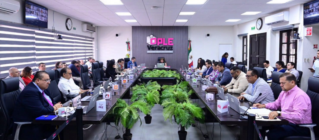OPLE Veracruz aprobó informe trimestral de avance de gestión financiera