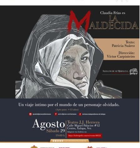 Asiste a la obra teatral La Maldecida, este sábado en el J.J. Herrera