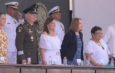 Acompaña Rocío Nahle a la presidenta Claudia Sheinbaum en graduación de cadetes navales