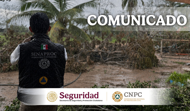 CNPC llama a la población a mantener limpias calles y coladeras para mitigar riesgos por inundaciones
