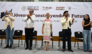 Presidenta entrega apoyos de Jóvenes Construyendo el Futuro en Ciudad Victoria, Tamaulipas; hay casi 4 millones de egresados en el país