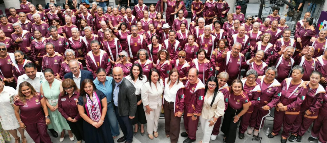 Abandera Gobernadora a participantes de las Olimpiadas de Oro 2026