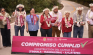 Rocío Nahle entrega tramo Tequila-Magdalena-Ahuatepec en beneficio de 25 comunidades de la sierra de Zongolica