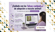 La SSPC emite recomendaciones para evitar fraudes en falsas campañas de adopción o rescate animal