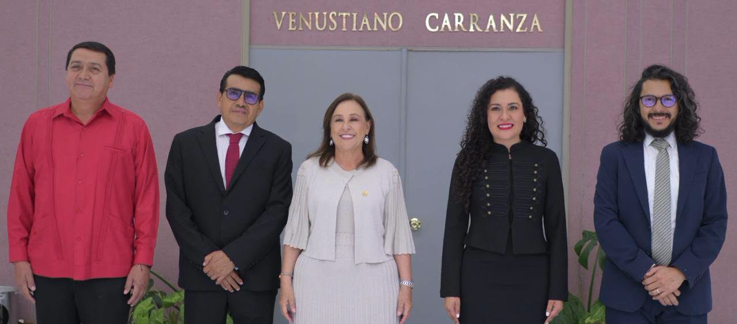 Condecora Congreso del Estado a Gloria Sánchez con la Medalla “Heberto Castillo”