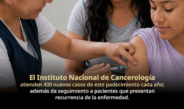 México mantiene avance en prevención del cáncer cervicouterino con vacunación y diagnóstico oportuno