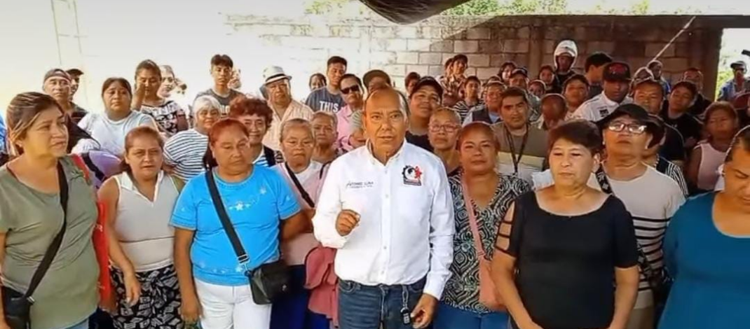 En gira de trabajo por Ixhuatlancillo, el lider del Partido Cardenista, Antonio Luna Andrade, dialoga con las bases y resalta la urgencia de continuar «duro pa’ delante»