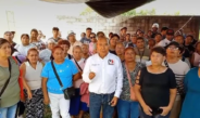 En gira de trabajo por Ixhuatlancillo, el lider del Partido Cardenista, Antonio Luna Andrade, dialoga con las bases y resalta la urgencia de continuar «duro pa’ delante»