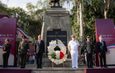 Gobierno de Veracruz realiza Guardias de Honor por el 216 aniversario del inicio de la Independencia de México