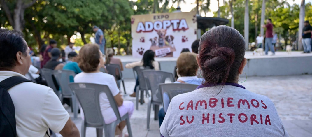 Encuentran hogar todos los caninos de la 17ª edición de la Expo Adopta