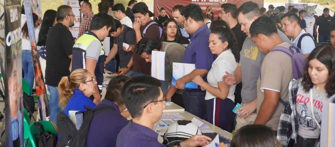 Ofreció Feria Estatal del Empleo 605 vacantes en el Tecnológico de Xalapa 