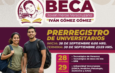 Anuncia Rosa María prerregistro para la Beca “Joven Héroe Veracruzano Iván Gómez Gómez”