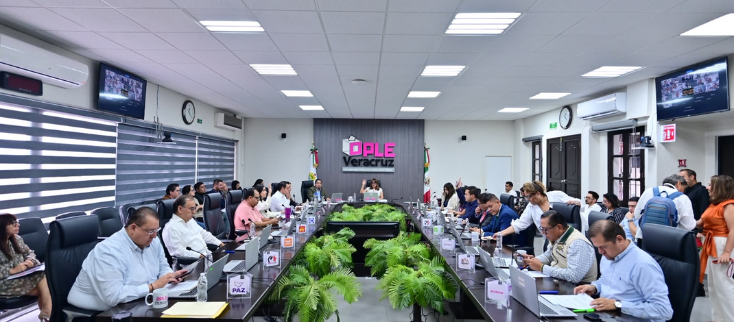 OPLE Veracruz aprueba Proyecto de Presupuesto de Egresos acorde a los retos de la elección de 2027