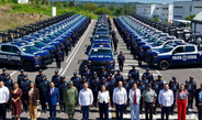 Entrega gobernadora Rocío Nahle patrullas y equipamiento a SSP por más de 180 mdp 