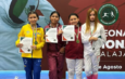 Refrenda Rosa María compromiso con el deporte tras histórica actuación de esgrimistas de la ciudad de Veracruz