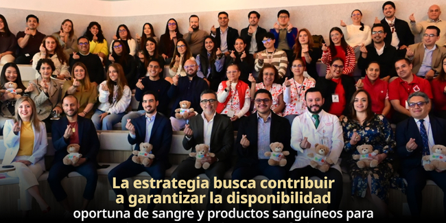 Secretaría de Salud impulsa la donación voluntaria y altruista de sangre con apoyo de la sociedad y la industria automovilística
