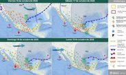 Mantiene Veracruz Alerta Gris por lluvias intensas y evento de Norte: SPC