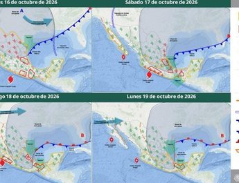 Mantiene Veracruz Alerta Gris por lluvias intensas y evento de Norte: SPC