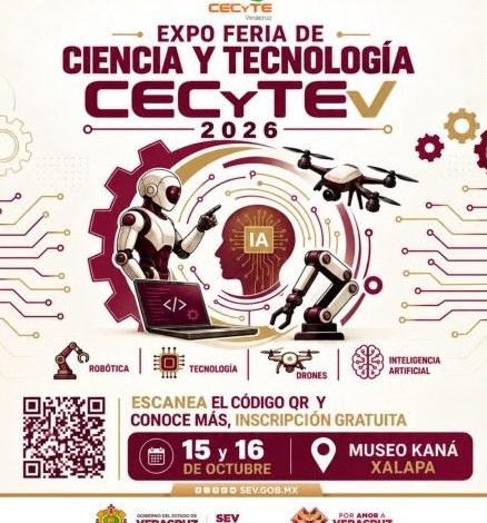 Expo Feria de Ciencia y Tecnología 2026 acercará a jóvenes a la innovación: SEV