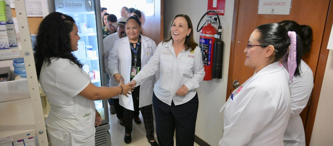 Más del 95% de abasto oncológico en Hospital de Alta Especialidad del puerto de Veracruz: Rocío Nahle