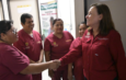 Respeta Rocío Nahle la manifestación pacífica y mantiene atención hospitalaria