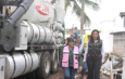 Supervisa Rosa María obras de rehabilitación del drenaje pluvial en El Coyol