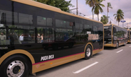 Inaugura Rocío Nahle servicio Totonaco con 40 autobuses en Poza Rica