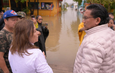 Llama Rocío Nahle a familias de Coatzacoalcos y Nanchital a resguardarse en refugios temporales