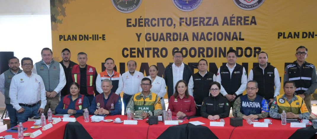 Gobiernos estatal y federal mantienen vigilancia preventiva ante lluvias y escurrimientos
