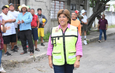 Supervisa Rosa María limpieza de la Laguna de Lagartos, que permitirá mejorar el flujo del agua de lluvia