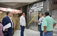 Supervisa presidente de la Jucopo trabajos de mantenimiento al inmueble del Congreso