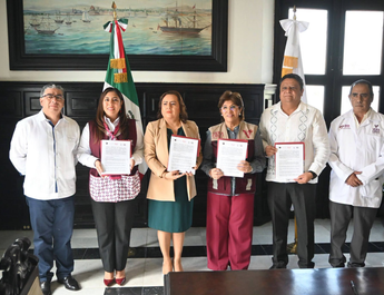 Unen esfuerzos Ayuntamiento de Veracruz y Poder Judicial del Estado para proteger los derechos de la infancia