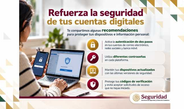 SSPC emite recomendaciones para fortalecer la seguridad en cuentas y dispositivos digitales