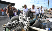 Refuerza Ayuntamiento de Veracruz orden y limpieza en colonias con programa de descacharrización