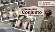 MARINA, ANAM Y SSPC detectan presunta metanfetamina oculta en accesorios para videojuegos en la aduana del AICM