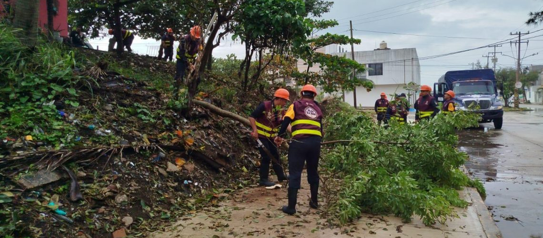 Más de 2 mil elementos participaron en labores de auxilio en municipios del sur 