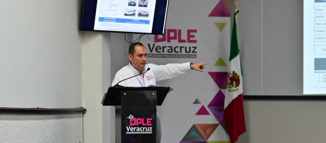 Total apertura de procesos administrativos, OPLE Veracruz realiza subasta pública
