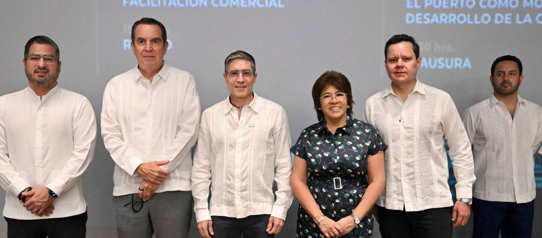 Propone Rosa María Red de Ciudades Portuarias del estado de Veracruz para fortalecer la economía